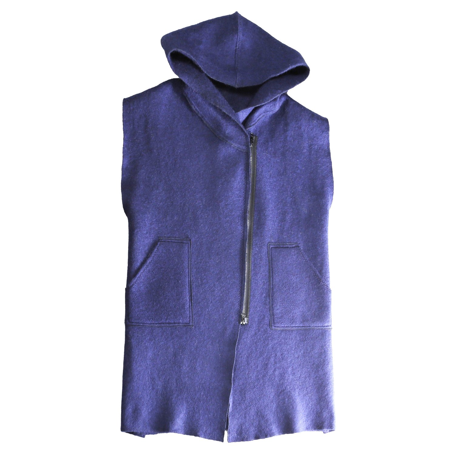 Image of  VESTE A CAPUCHE  LAINE  VFH024_03_021