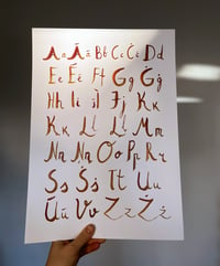 Image 3 of Latviešu valodas alfabēts ABC