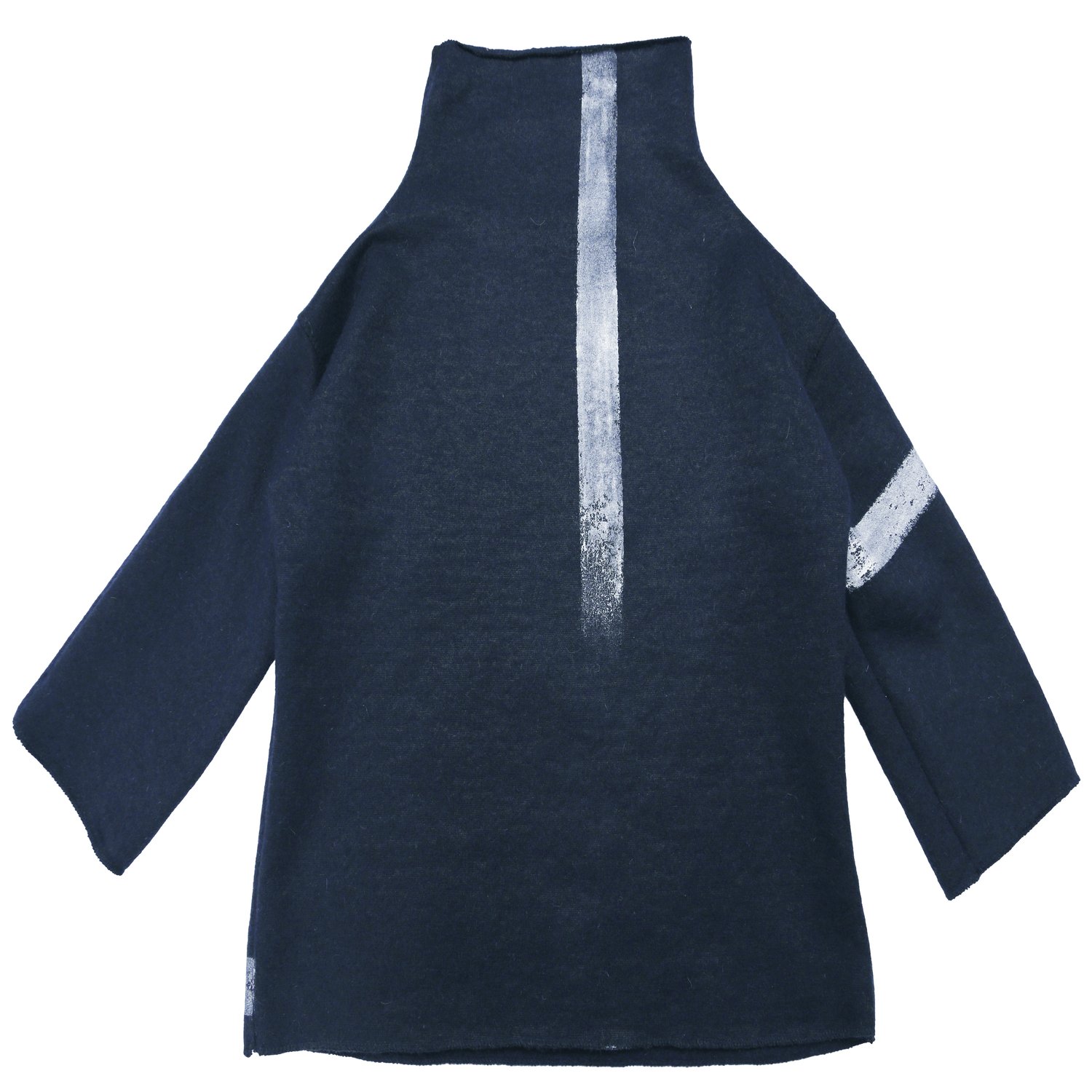 Image of REVERSIBLE FELT WOOL SWEATER, INTERIOR PAINT  HHF024_02_020 