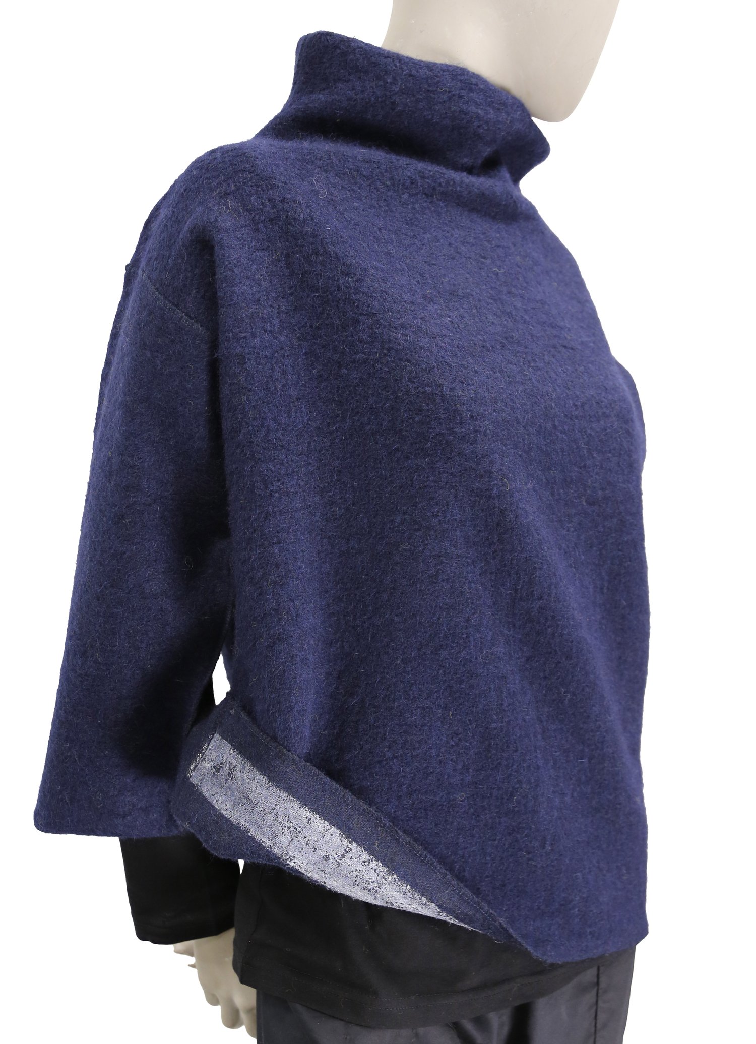 Image of REVERSIBLE FELT WOOL SWEATER, INTERIOR PAINT  HHF024_02_020 