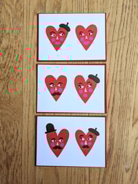 Image 5 of Heart Face Valentines Card