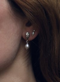 Image 2 of Snail Pearl Studs