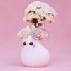 [RESERVED FOR EMMA] succulents flower crown vase snail - biggy