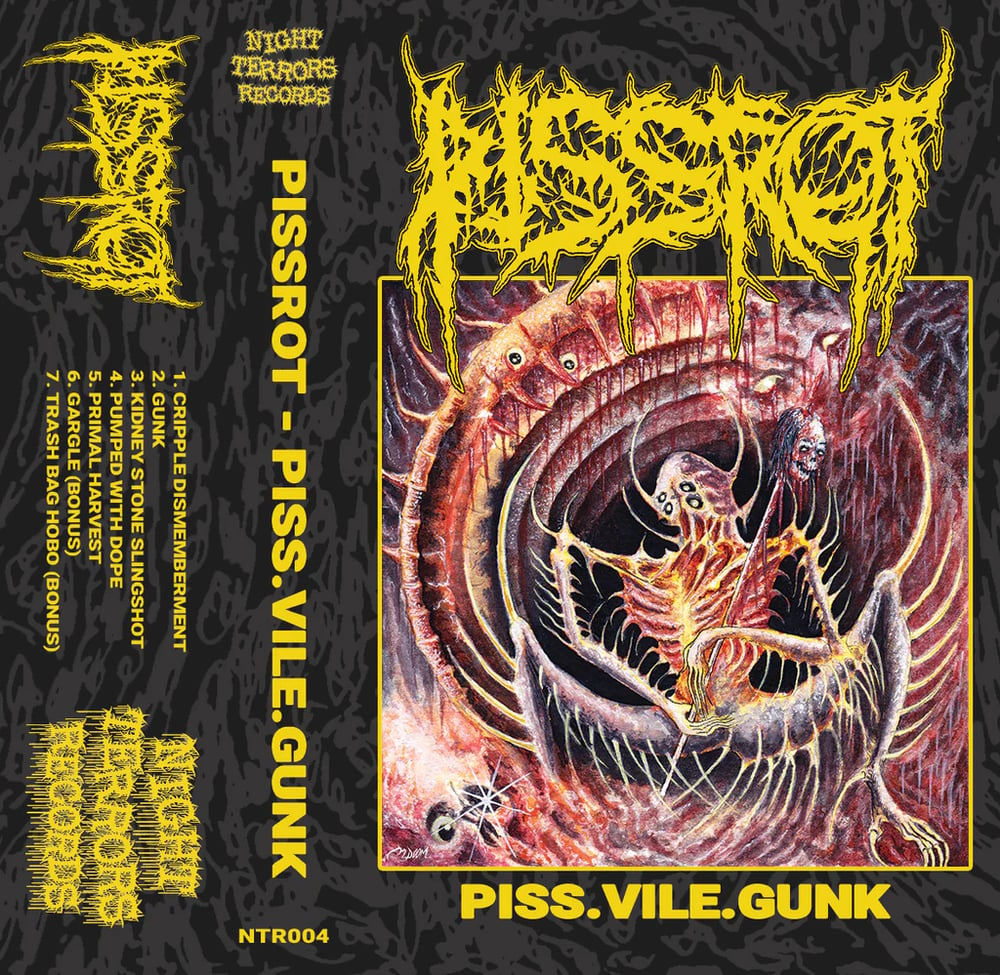 Image of Pissrot - Piss.Vile.Gunk. Cassette