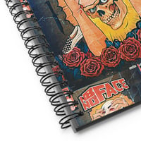Image 2 of N8NOFACE ISSUE 1 by KROOKID HOOKS Spiral notebook