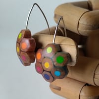 Image of flower earrings