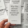 B-Grade Why You Should Make A Sourdough Starter Zine