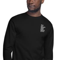 Image of "You Are Exactly What GOD Had In Mind" Men's Champion Long Sleeve Shirt