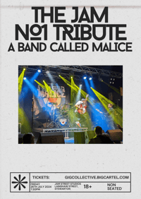 Image 1 of A Band Called Malice (Jam Tribute) 26th July 2024 Jam Street, Stewarton