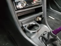 Image 3 of Honda CRX Cup Holder Front Of Personal Box / Ashtray (1988-1991)