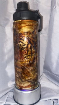 Brown Tiger Tumbler