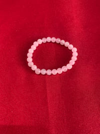 Image of BRACELET QUARTZ ROSE ENFANT