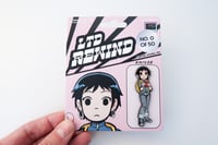 Image 2 of Knives Record Store - Hard Enamel Pin