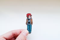 Image 3 of Scott Record Store - Hard Enamel Pin