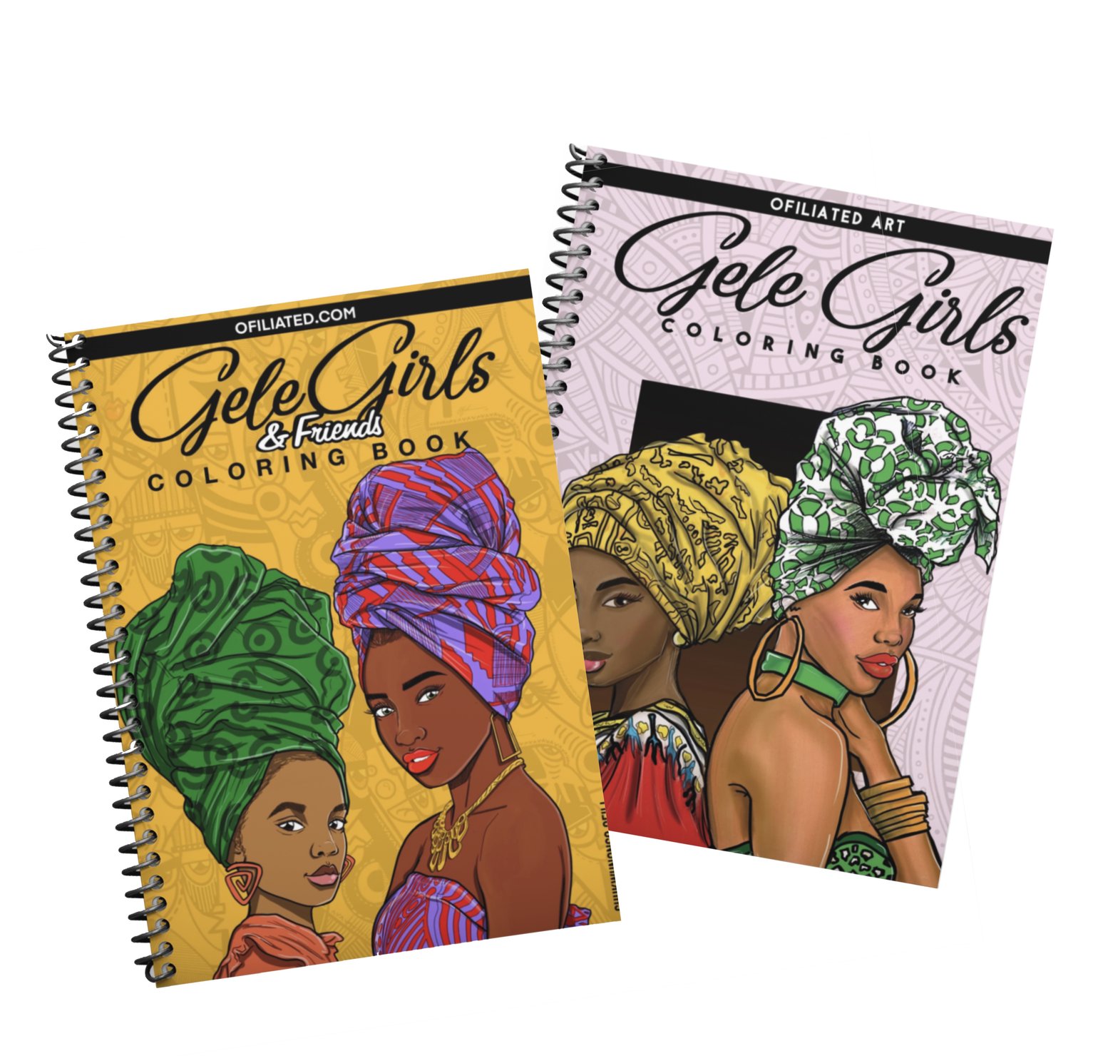 Image of GELE GIRLS COLORING BOOK BUNDLE