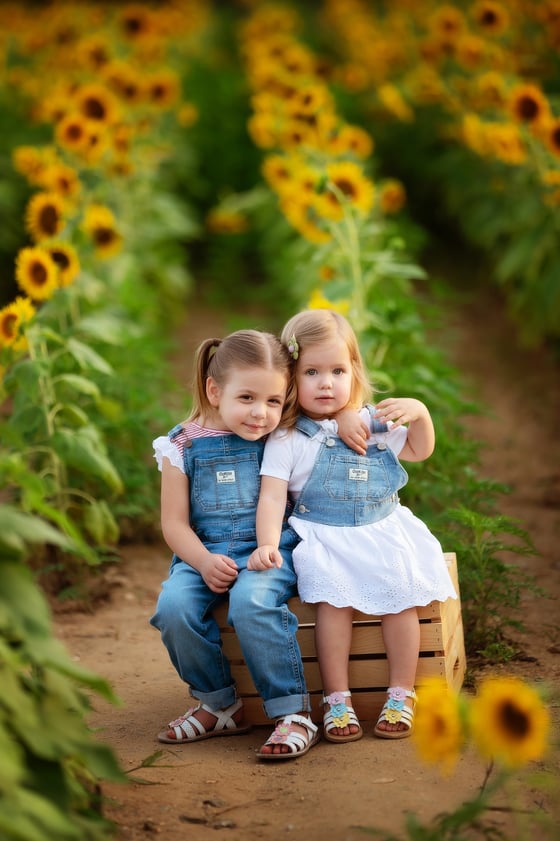 Image of July 12th, 13th, 14th:  Sunflower Field Mini Sessions  **$50 DEPOSIT**