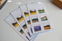 Image 2 of landscapes sticker sheet