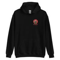 Image 2 of FUCK WAR    - WHAT A RACKET Hoodie