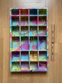Image 3 of Upcycled shelf/box unit. By Akit.