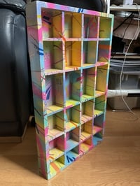 Image 5 of Upcycled shelf/box unit. By Akit.