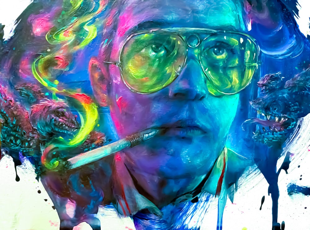 Image of "Fear and Loathing" Original Painting