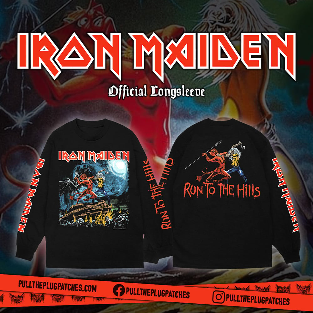 Pre Order Iron Maiden Run to the Hills official