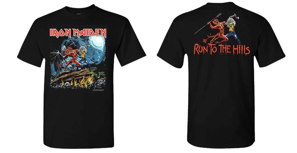 Pre Order Iron Maiden Run to the Hills official