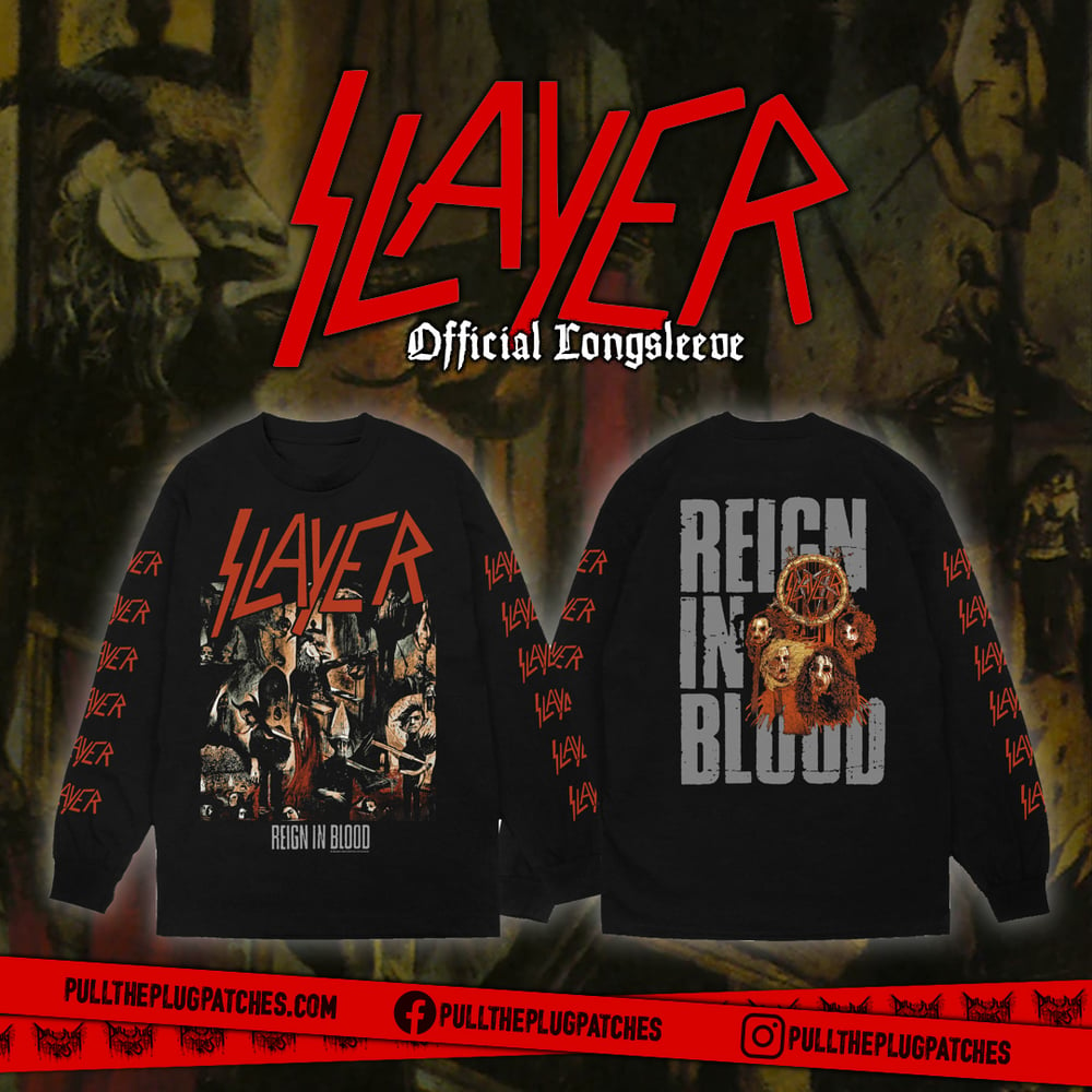 Pre Order SLAYER -Reign In Blood  official Lisence