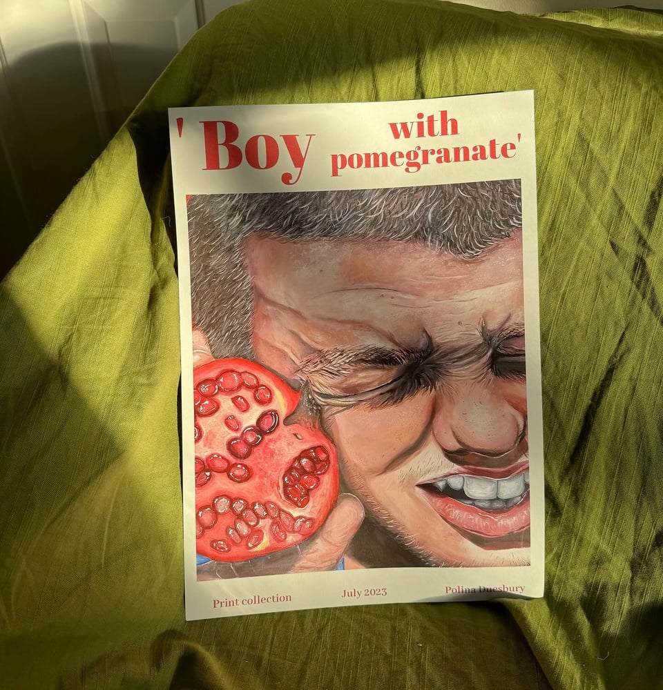 Image of Boy with pomegranate 