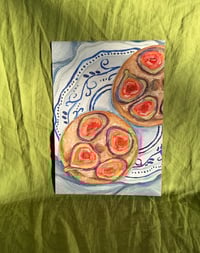 Image 2 of 'Fig bagels' print 