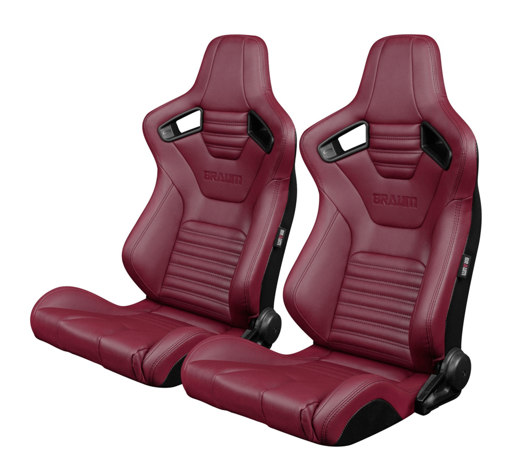 Elite X Series - Universal BRAUM Racing Seats - PAIR