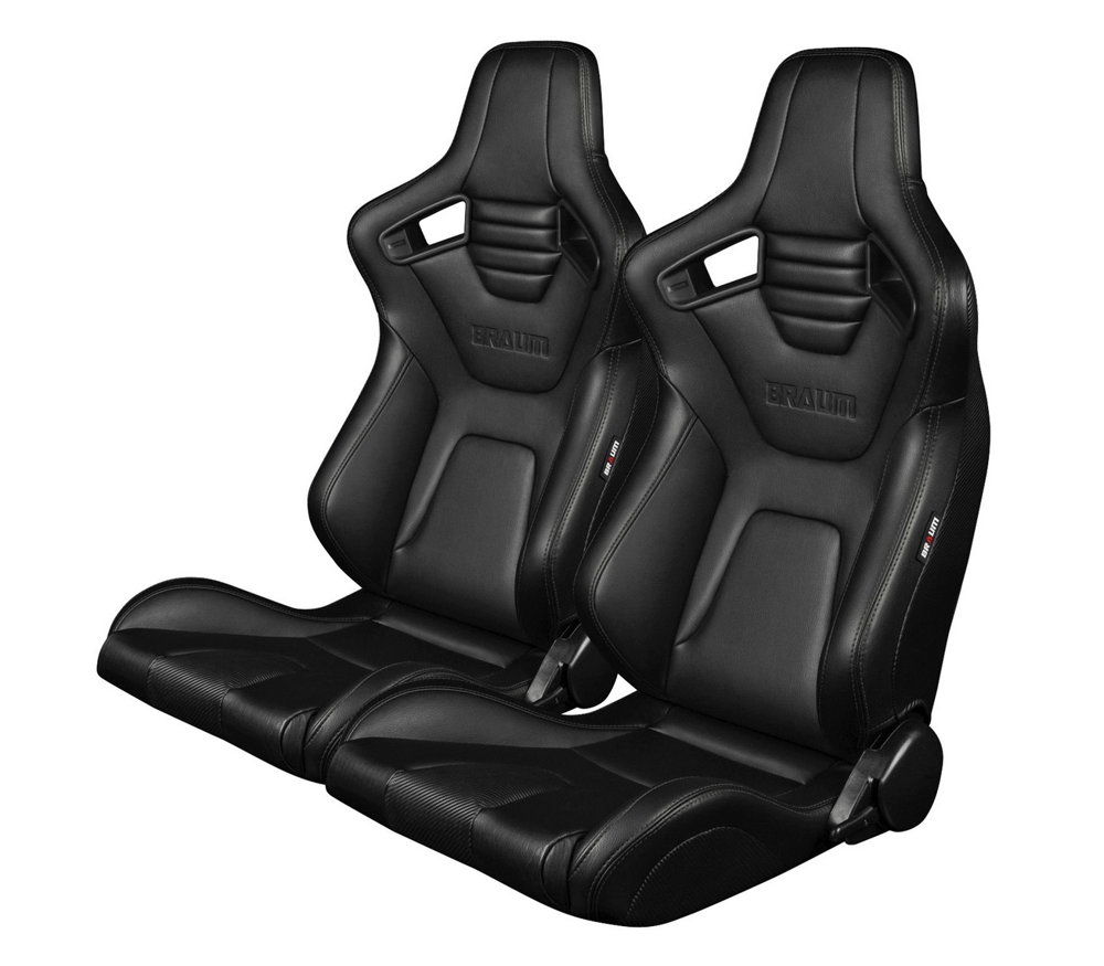 Elite X Series - Universal BRAUM Racing Seats - PAIR