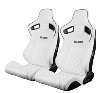 Image 1 of DOUBLE Diamond Edition - Elite X Series - Universal Braum Racing Seats (Pair)