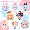 [LAST CHANCE] Genshin Impact Sanrio Acrylic Charms