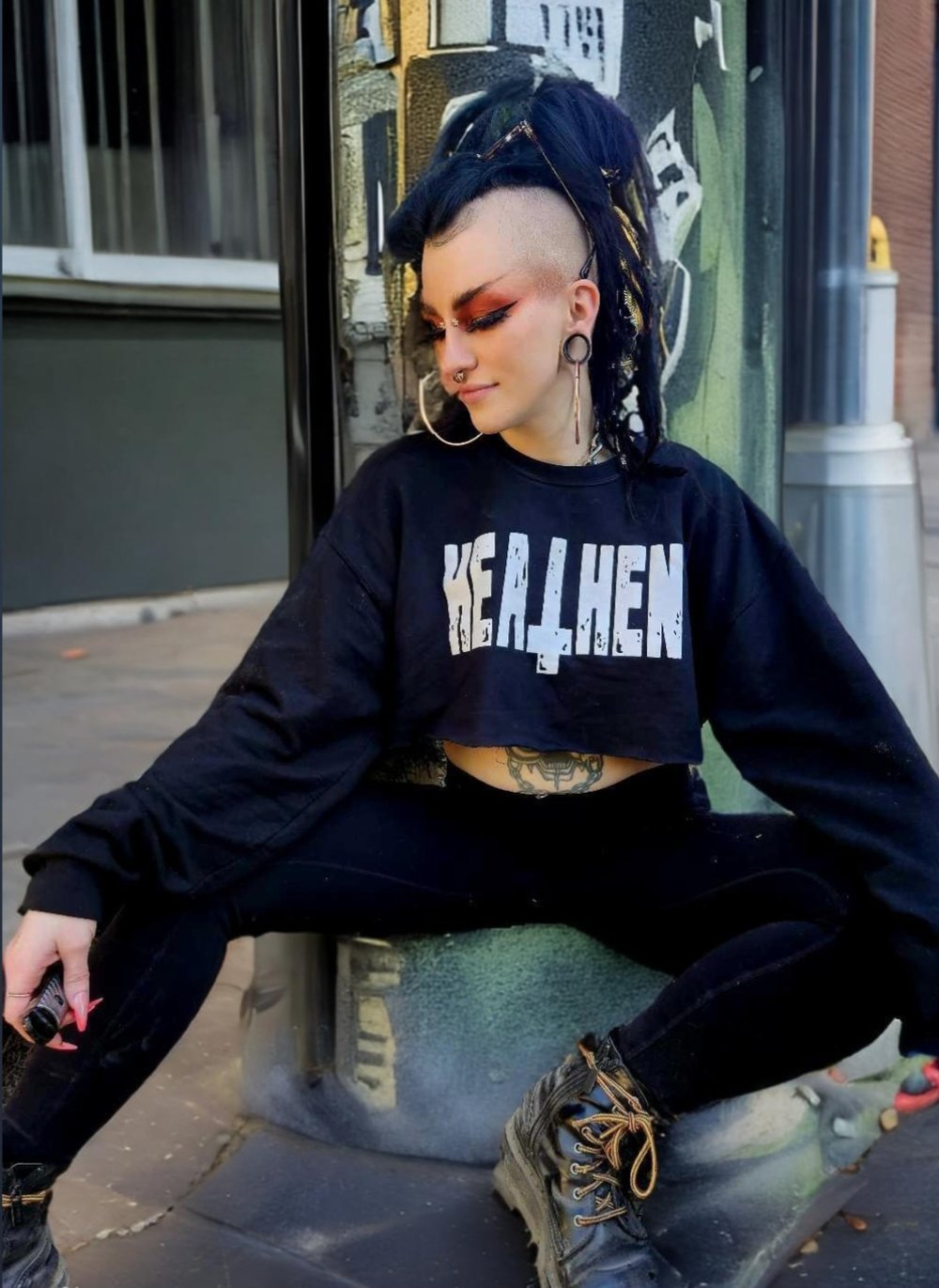 Heathen Cropped Crew