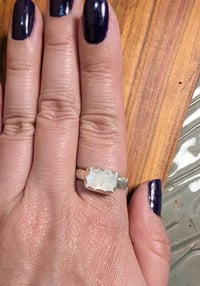 Image 2 of moonstone ring size 9.75