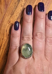 Image 1 of prehenite ring 2 size 7.75