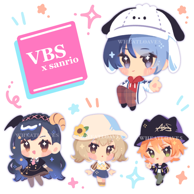 Project Sekai VBS Acrylic Charms Wheatloaves