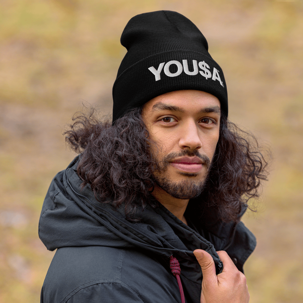 YOU$A™ | Unisex Cuffed Beanie