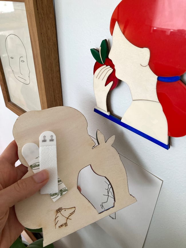 Girl with Apple 