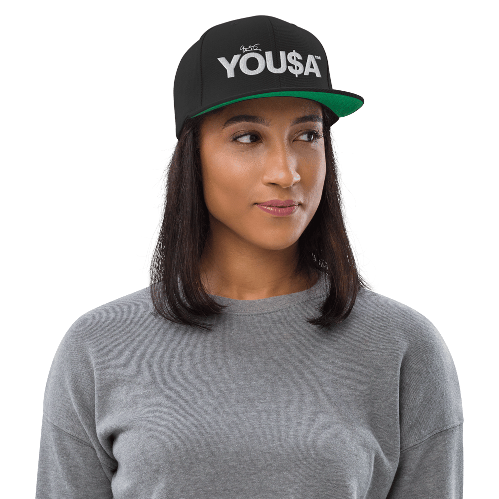 YOU$A™ |  Official Hat v5, High Profile Snapback (No Mesh)