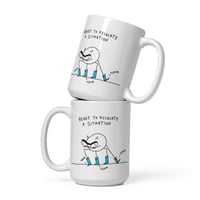 Image 1 of escalate White glossy mug 