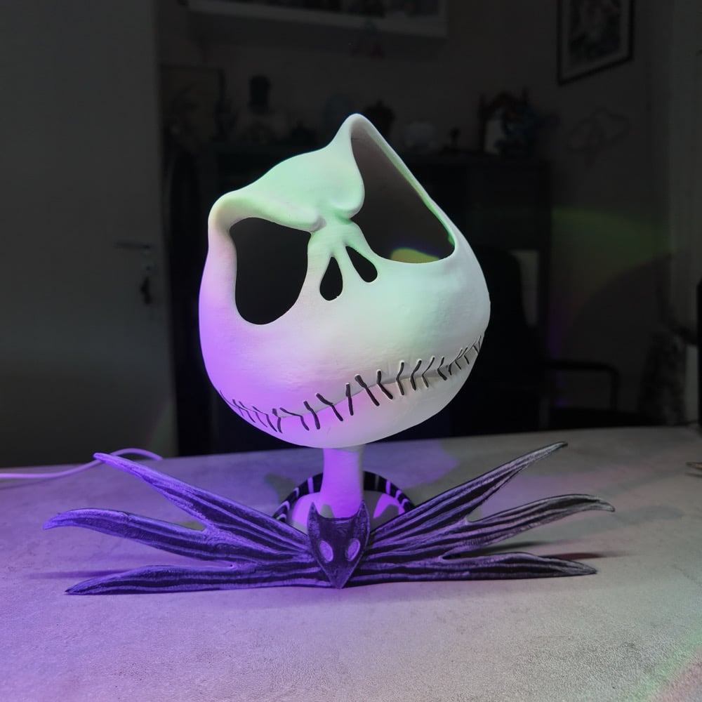 Image of Jack Skellington Lamp PRE ORDER ( ship in january)