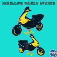 Image of Gilera Runner - Modellino scala 1:12