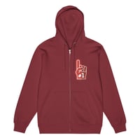 Image 1 of Cygen Divine Designs Number One Premium Unisex Full Zip Hoodie