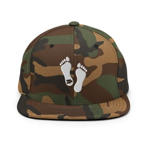 Image of White 2 Feet Snapback