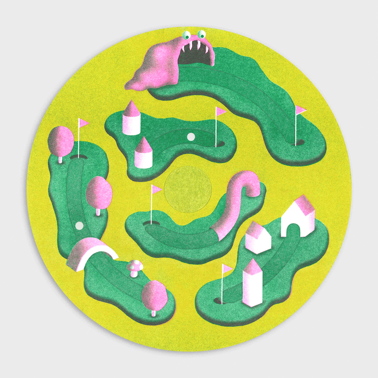 Minigolfs − Julian Lagoutte