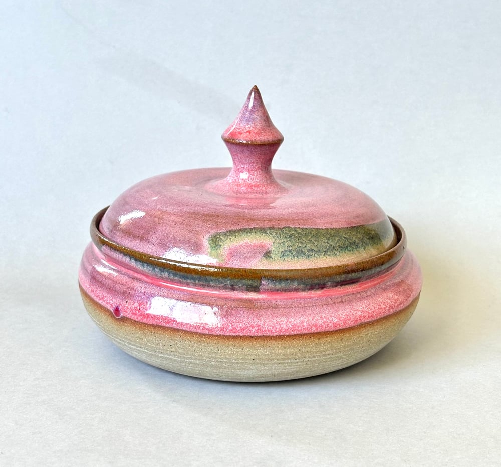 Image of Pink trinket Jar