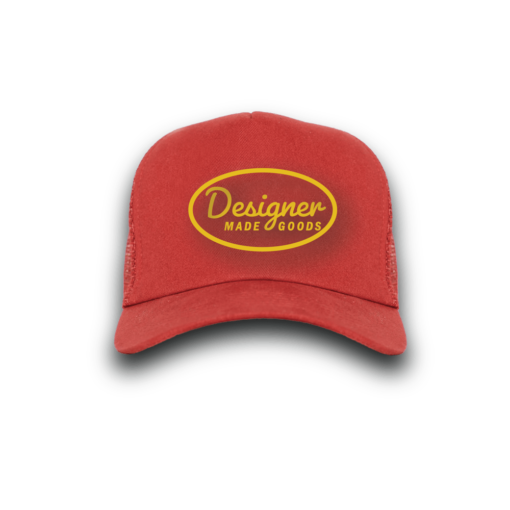 Image of DMG TRUCKER HAT RED