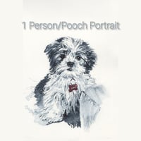 Image 4 of Watercolour Portrait Painting - ORIGINAL